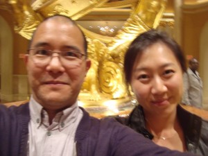 Sungyoon and me at the Venetian